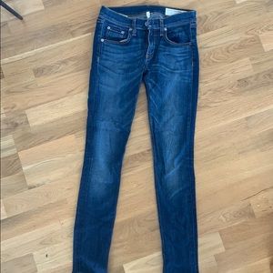 Rag and bone skinny jean size 26